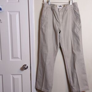 Mountain Khakis Jackson Hole Wyoming Men's work/hiking Pants Size 35X 32